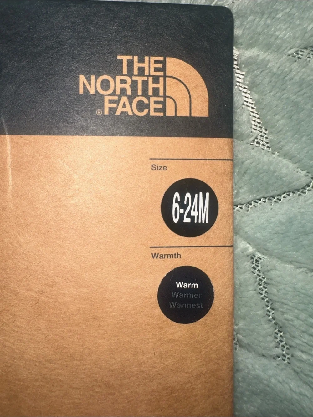 The North Face Baby Bear Suave Mitts in Soft Pink